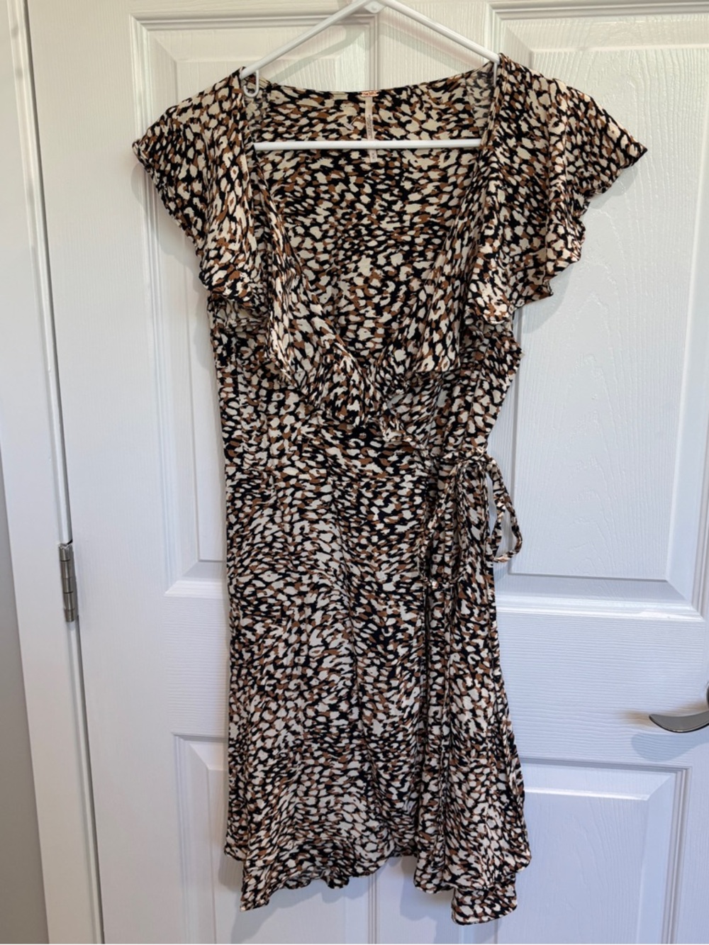 Free People French Quarter Wrap Mini Dress - Picture 4 of 7